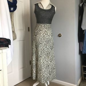 NEW Vintage Shimmery Maxi Dress